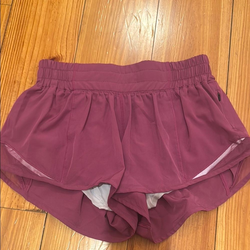 Source Unknown Pink Athletic Shorts Lightweight Elastic Waist
